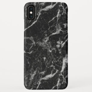 Classic Black Marble Pattern iPhone XS Max Case