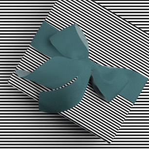 Classic Black Pinstripe Pattern Wrapping Paper