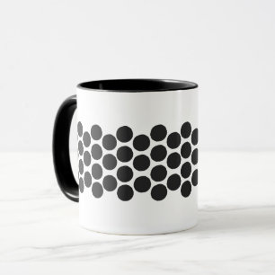 Classic Black Polka Dot Coffee Mug