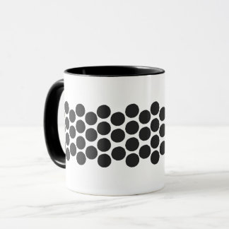 Classic Black Polka Dot Coffee Mug