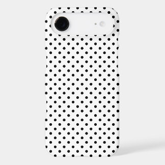 Classic Black Tiny Polka Dot Pattern