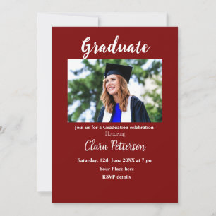 classic black white class add year scho graduation announcement