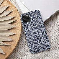 Classic Blue and White Mediterranean Pattern
