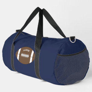 Classic Blue Football Duffel Bag Gift