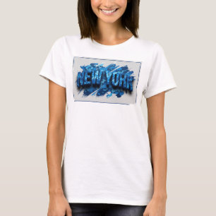 Classic Blue NEW YORK Shirt Design v2