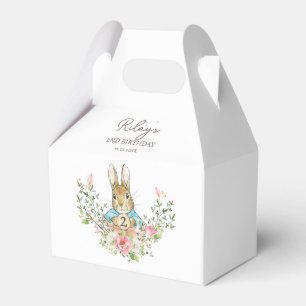 Classic Blue Peter the Rabbit Birthday Favour Box