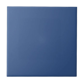 Classic Blue Plain Solid Colour Ceramic Tile