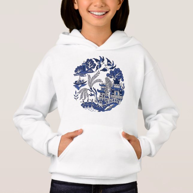 Classic Blue Willow Design (Front)