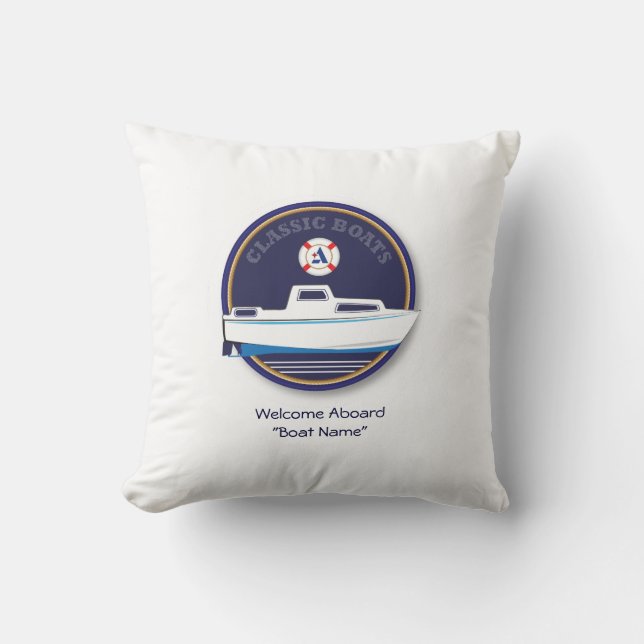 classic Boats - Albin cushion (Front)