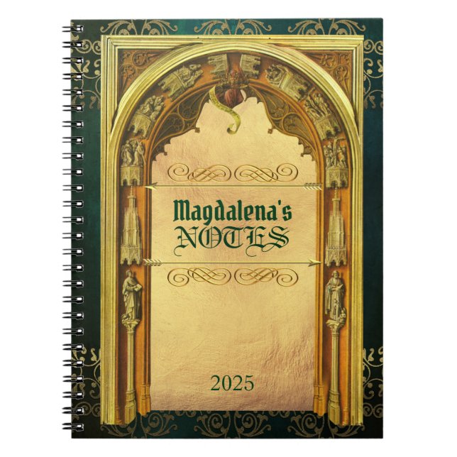 Classic Book Cover Mediaeval Architecture Antique (Front)