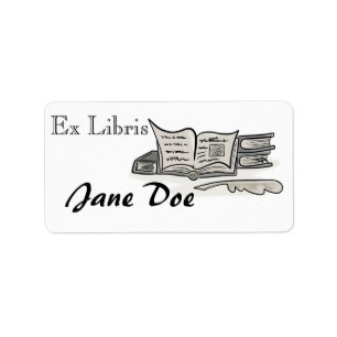 Classic Bookplate Label