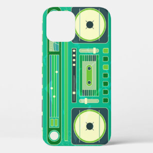 Classic Boom Box Vintage Image iPhone 12 Case