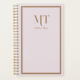 Classic Border Personalised Planner