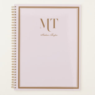 Classic Border Personalised Planner