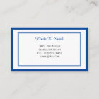 Classic Bordered Calling Card