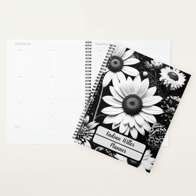 Classic Botanical  Floral  Planner (Display)