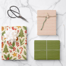 Classic Botanical Poinsettia Floral Art Pattern