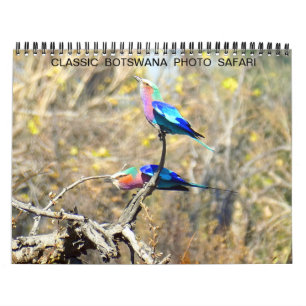 CLASSIC BOTSWANA PHOTO SAFARI CALENDAR