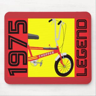 Classic British 1970's Iconic Bicycle Mouse Pad