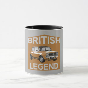 Classic British Cars Petrolhead Vintage Mug