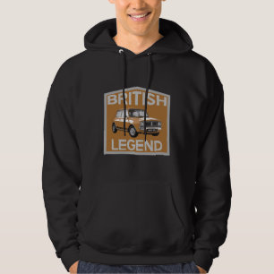 Classic British Cars Petrolhead Vintage Mug Hoodie
