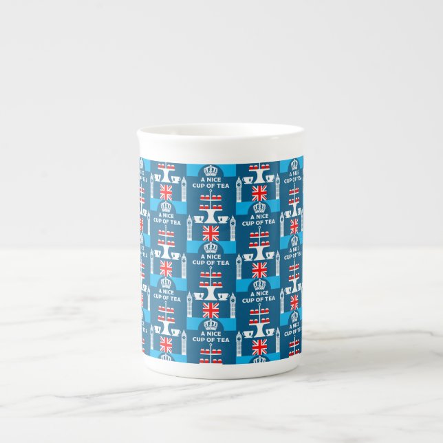 Classic British Tea Drinkers         Bone China Mug (Front)