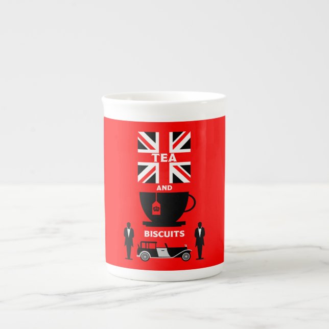 Classic British Tea Drinkers         Bone China Mug (Front)