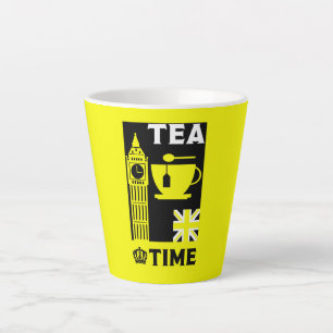 Classic British Tea Drinkers     Latte Mug