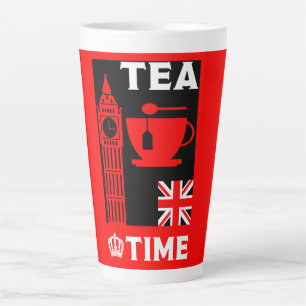 Classic British Tea Drinkers Latte Mug