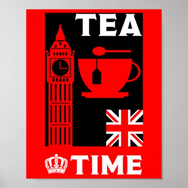 Classic British Tea Drinkers        Poster (Front)