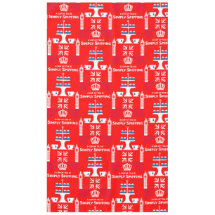 Classic British Tea Drinkers           Tablecloth