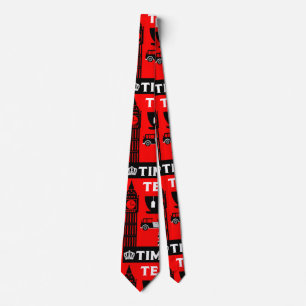 Classic British Tea Drinkers Tie
