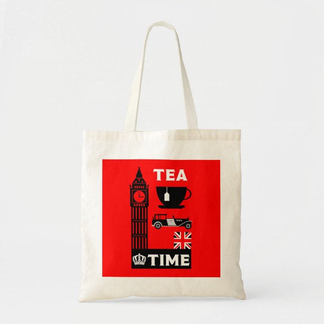 Classic British Tea Drinkers     Tote Bag (Front)