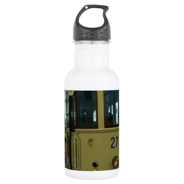 Classic British Tram. 532 Ml Water Bottle (Front)