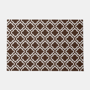 Classic Brown Pattern Doormat