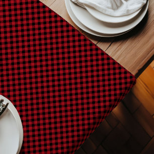 Classic Buffalo Table Runner Red and Black Plaid