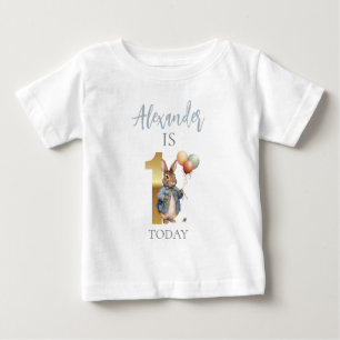 Classic Bunny First birthday Baby T-Shirt