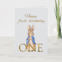 Classic Bunny in blue jacket