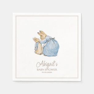 Classic Bunny Rabbit Baby Shower Napkin