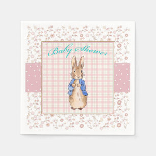 Classic bunny rabbit Baby Shower Napkin