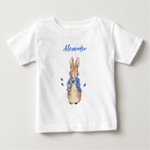 Classic bunny rabbit blue jacket baby T-Shirt