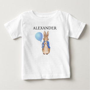 Classic bunny rabbit blue jacket baby T-Shirt