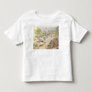 Classic bunny rabbit blue jacket toddler T-Shirt