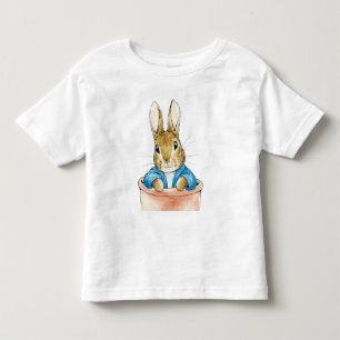 Classic bunny rabbit blue jacket toddler T-Shirt