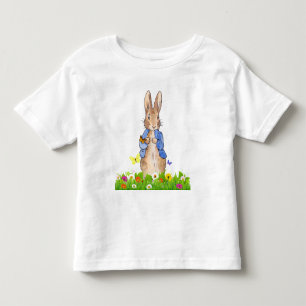 Classic bunny rabbit blue jacket toddler T-Shirt