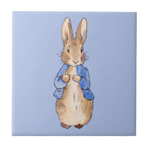 Classic bunny rabbit ceramic tile