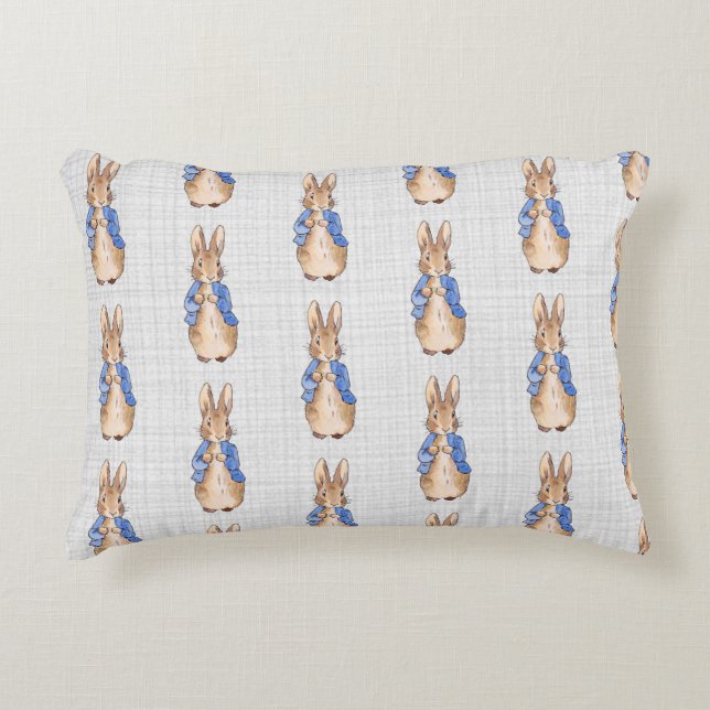 Classic bunny rabbit decorative cushion (Front)