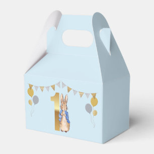 Classic bunny rabbit First birthday Favour Box