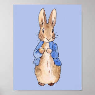 Classic Bunny Rabbit Nursery Wall Art