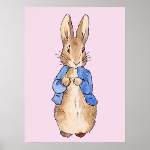 Classic Bunny Rabbit Nursery Wall Art
